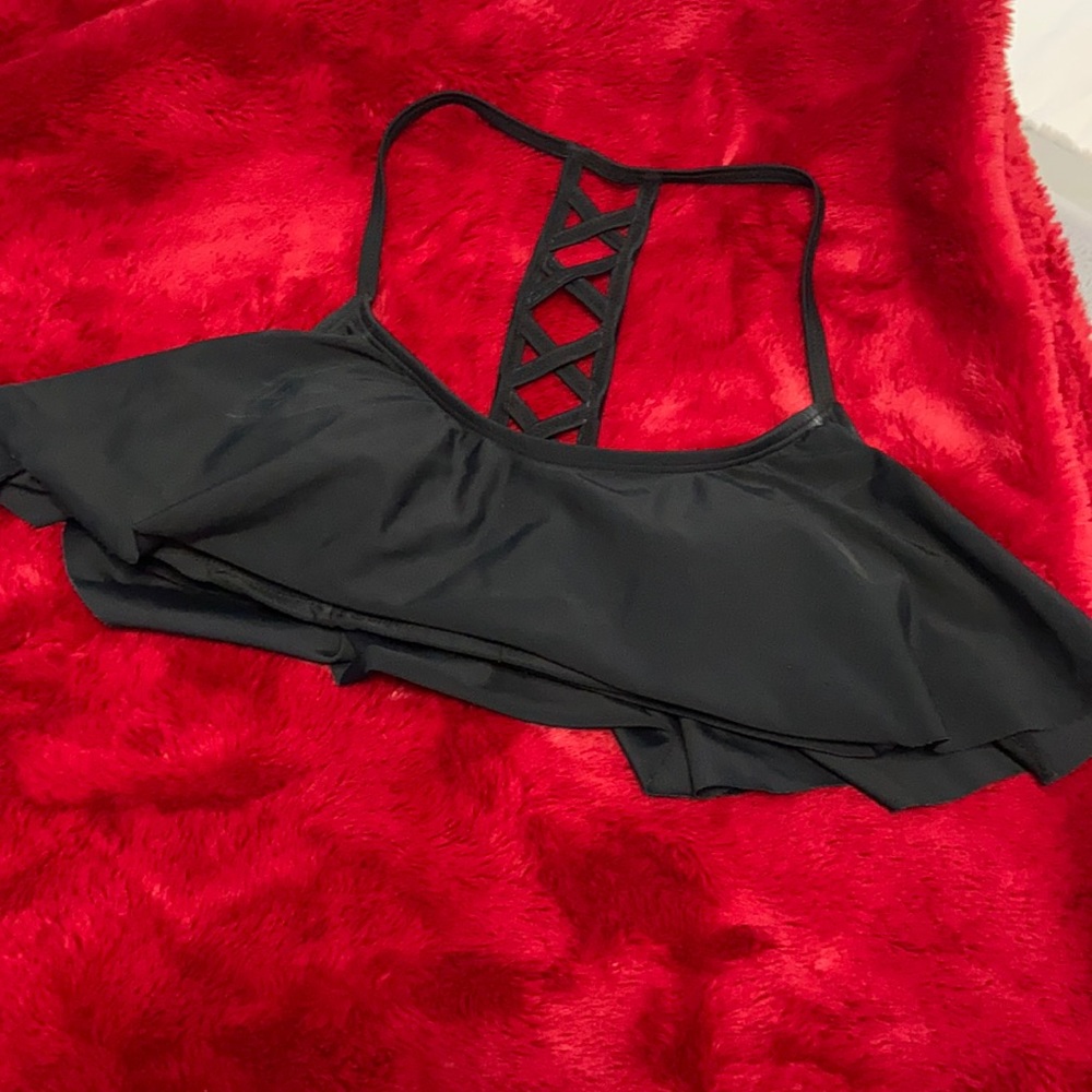 Black bikini top!